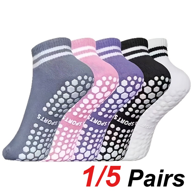 Pilates & Yoga En Talavera Raquel Díaz - 1/5 Pair Women's Silicone Anti Slip