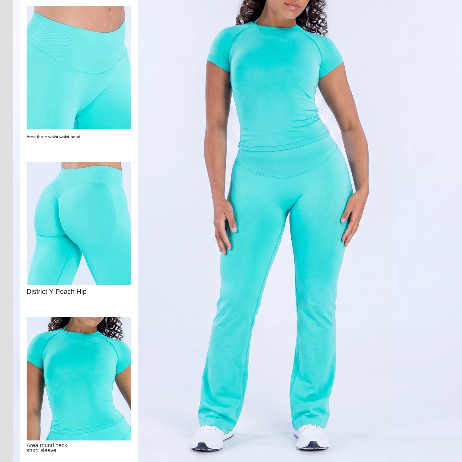 Pilates Yoga Fit - 2 Pieces Impact Yoga Pilates Suit