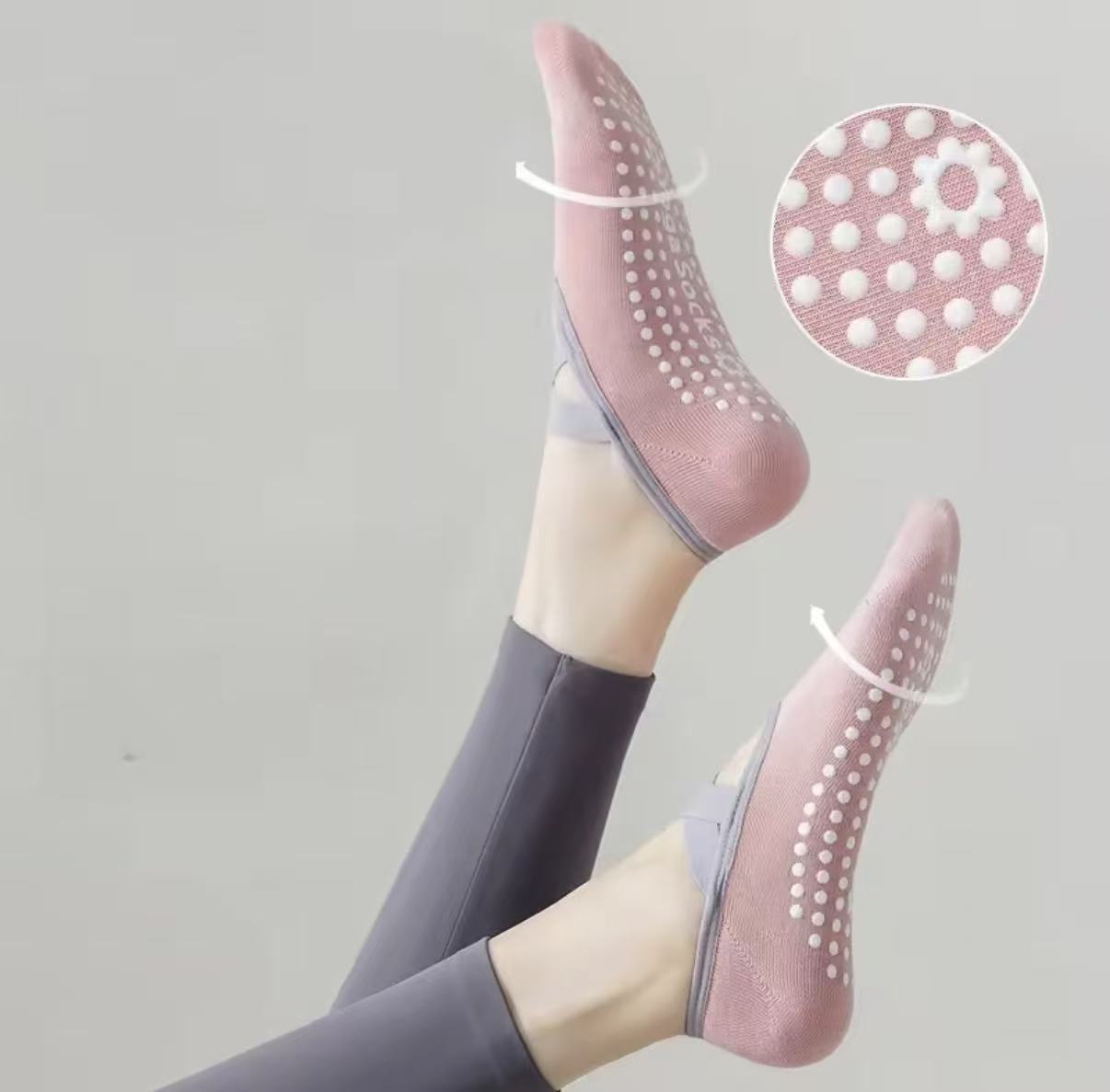 Women Yoga Sock Silicone Anti- - Pilates Yoga Sport review and price