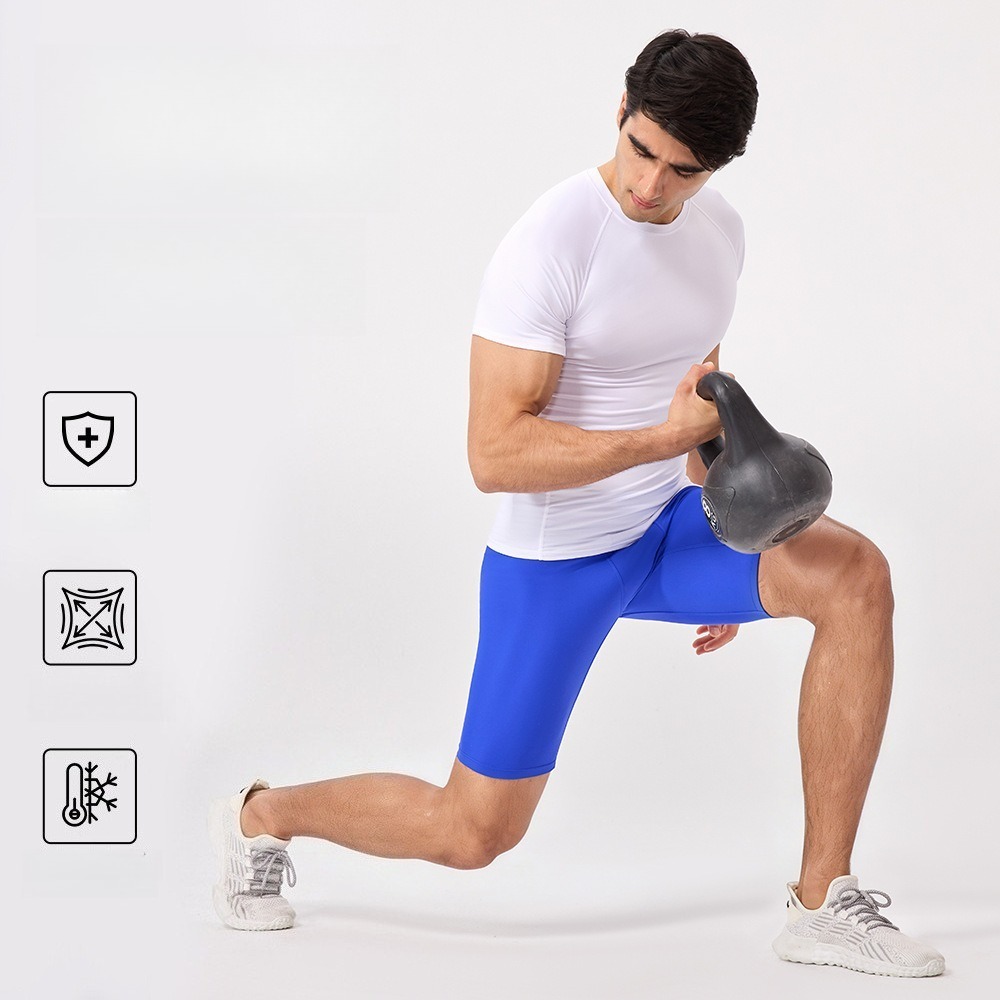 Men 5 Inch Compression Yoga Sh - Pilates Yoga Fit review and price