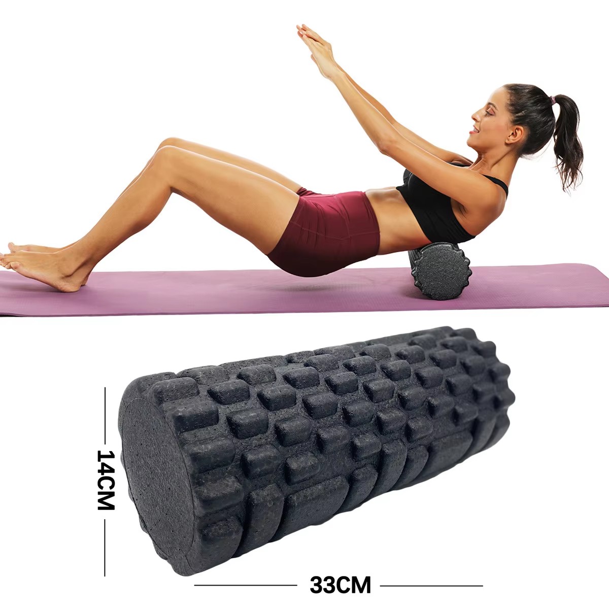 30/33cm Fitness Foam Roller Yo - Pilates Yoga Body review and price