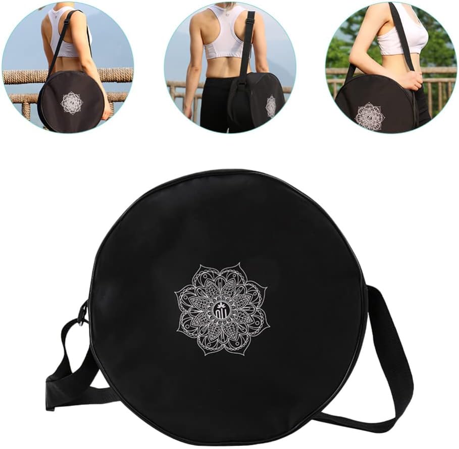 Yoga Wheel Bag Nylon Black Man - Pilates Yoga Bag review and price