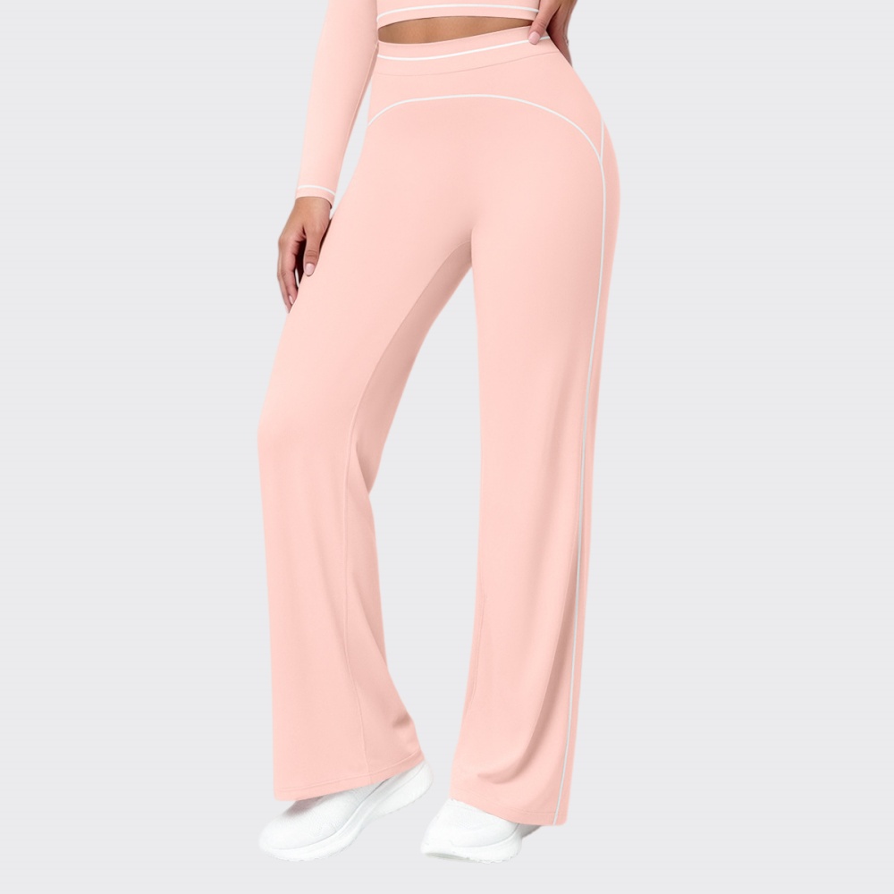 New High Waist Flared Pant Wom - Pilates Yoga Fit review and price