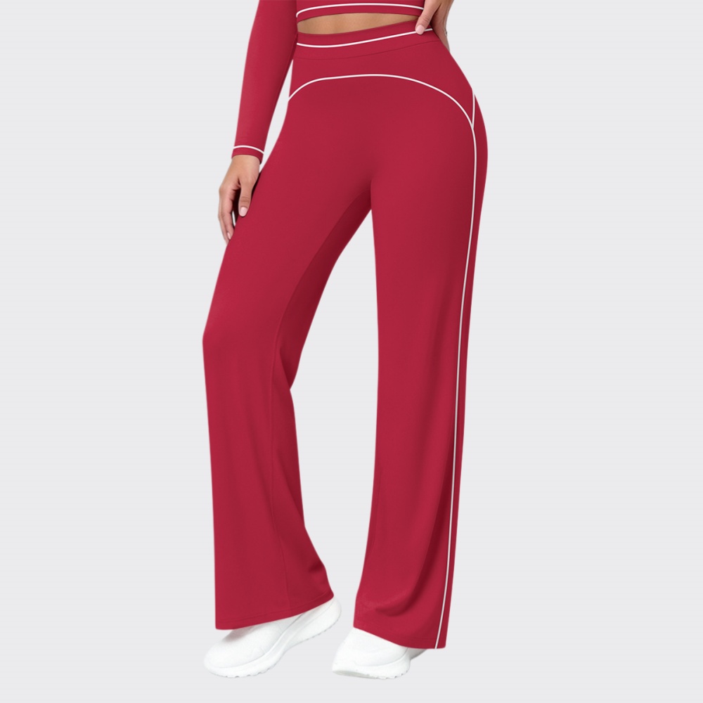 New High Waist Flared Pant Wom - Pilates Yoga Fit review and price