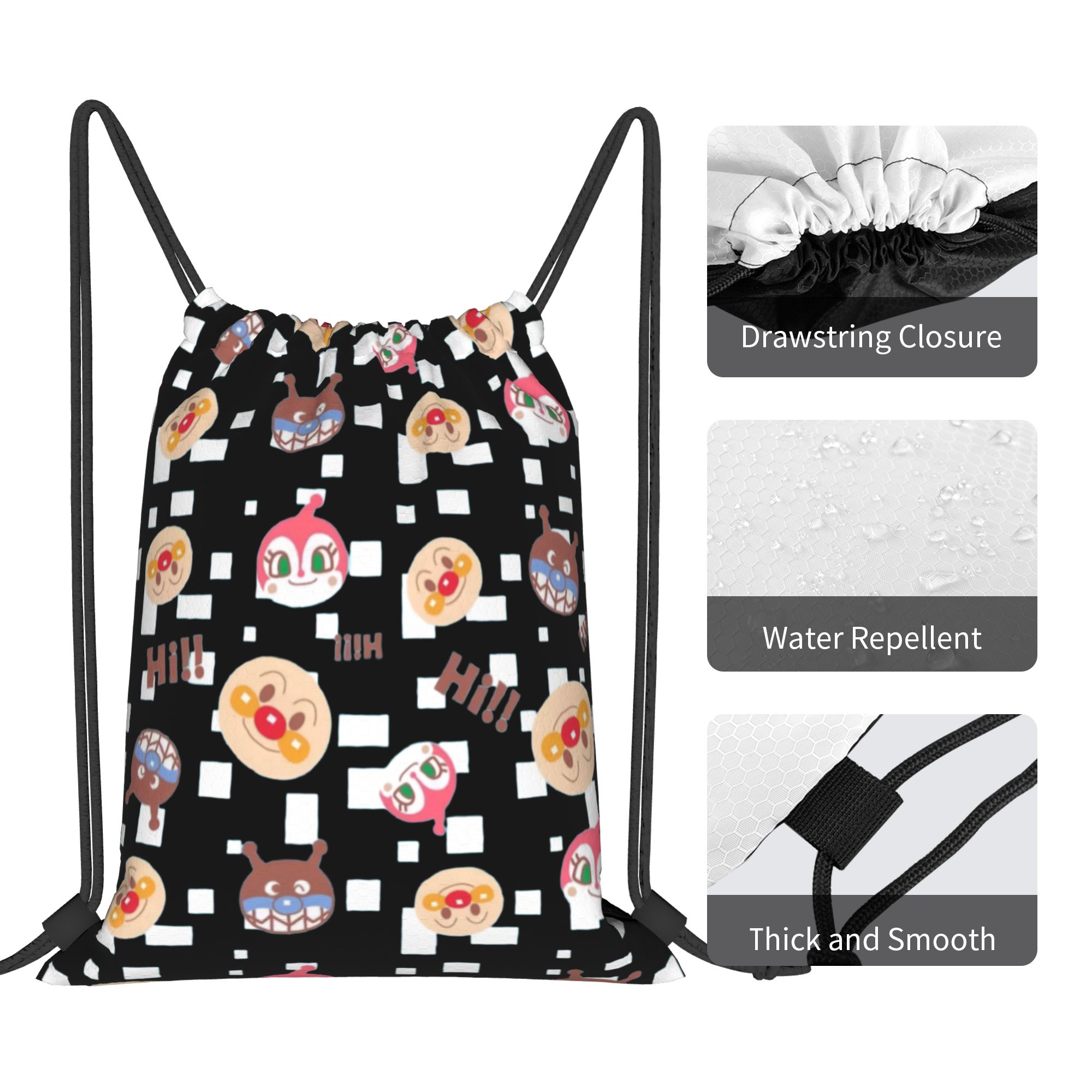 Custom Anpanmans Drawstring Ba - Pilates Yoga Bag review and price