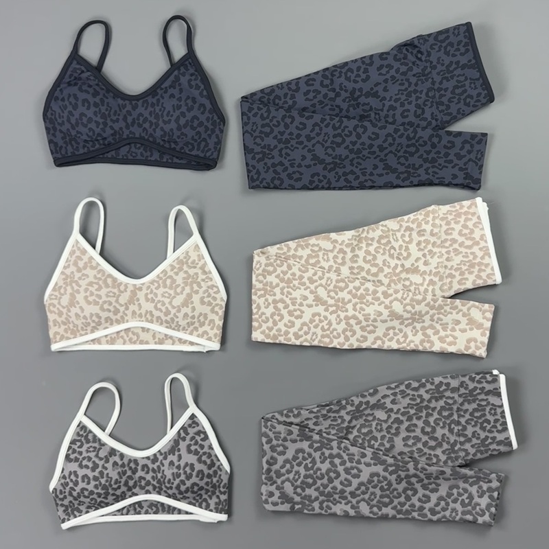 2 Pieces Yoga Set Women Leopar - Pilates Yoga Fit review and price