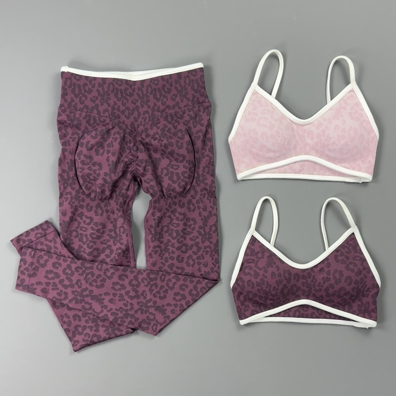 2 Pieces Yoga Set Women Leopar - Pilates Yoga Fit review and price