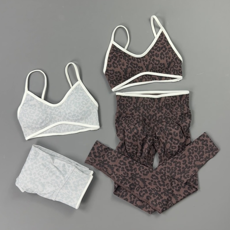 2 Pieces Yoga Set Women Leopar - Pilates Yoga Fit review and price
