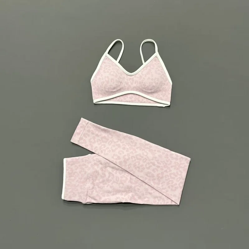 2 Pieces Yoga Set Women Leopar - Pilates Yoga Fit review and price