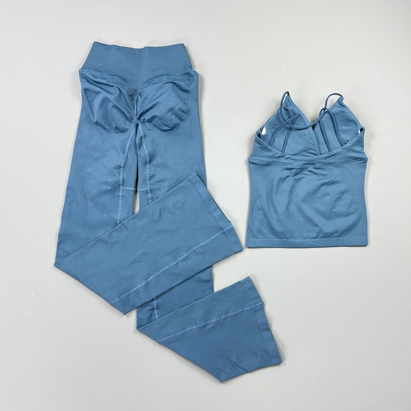 2Pcs Women Seamless Yoga Worko - Pilates Yoga Sport review and price