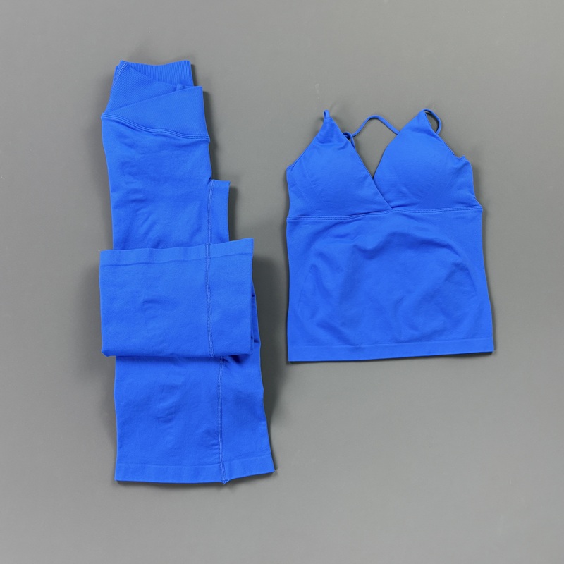 2Pcs Women Seamless Yoga Worko - Pilates Yoga Sport review and price